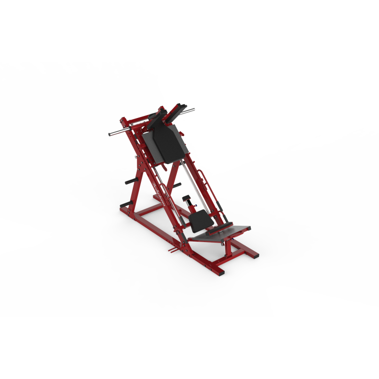 FF1-DH61A Degree Leg Press/Hack Slide / Máquina todo en uno Backpedal Hack